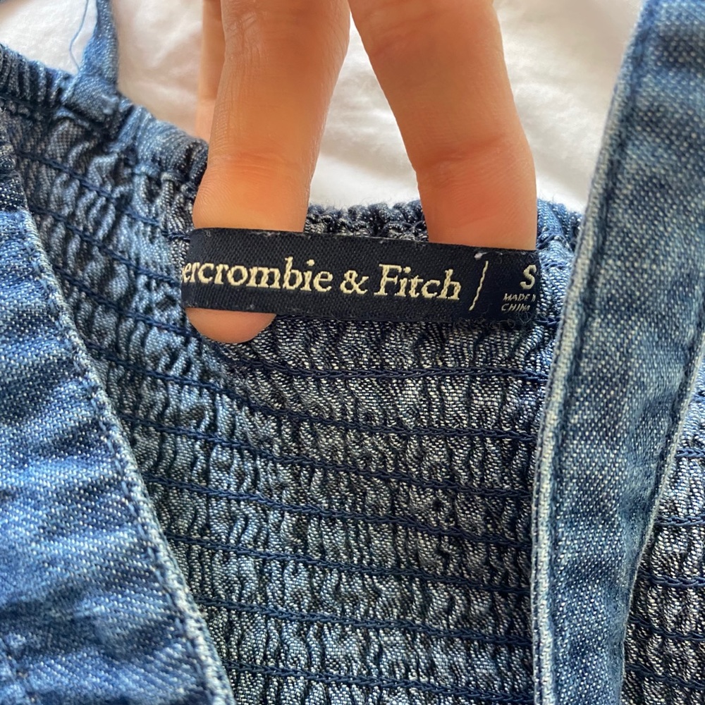 Abercrombie & Fitch soft denim mini dress, S - Picture 4 of 4